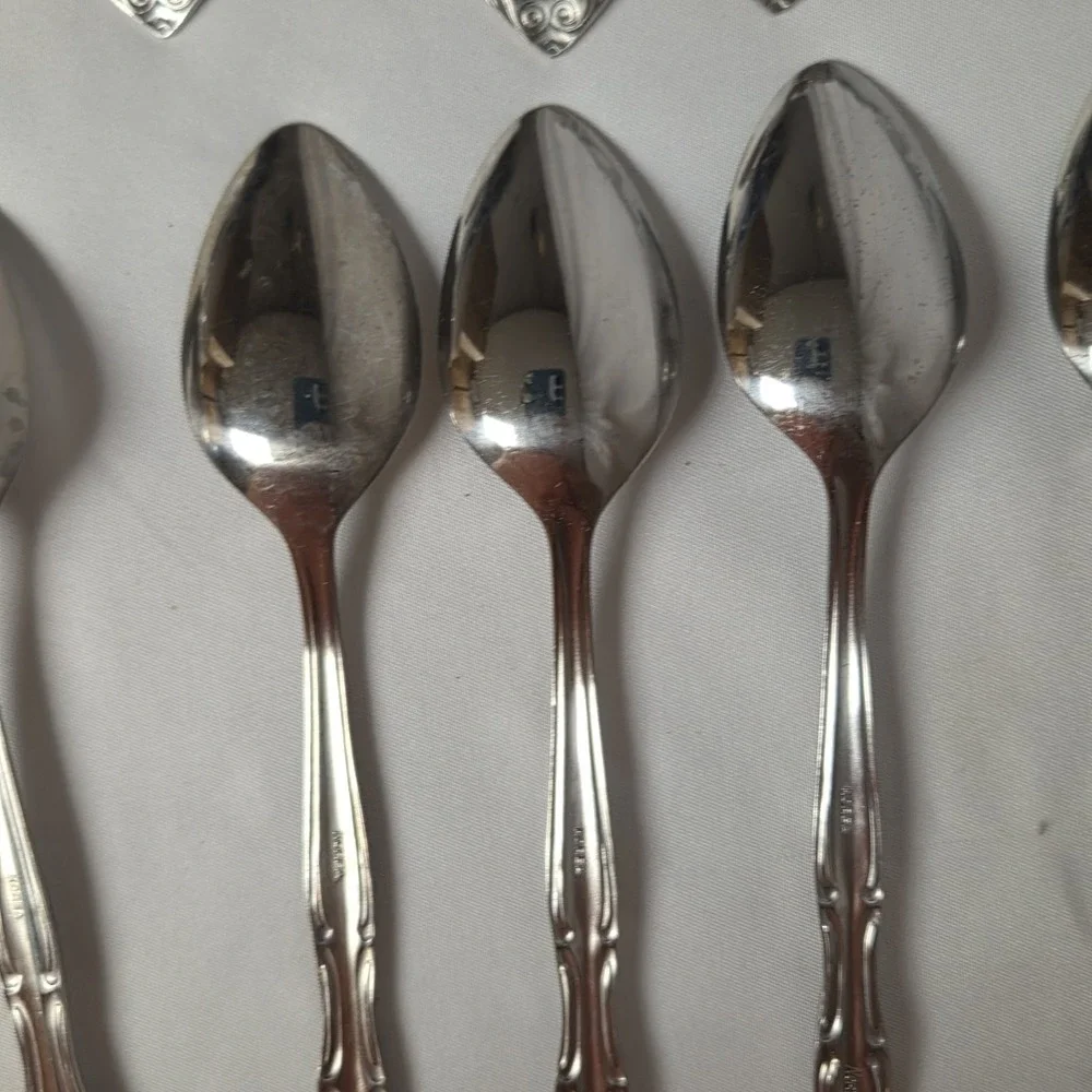 Onieda Colonial Mood Northland Stainless Ice Tea Spoons‎ Vintage Replacement